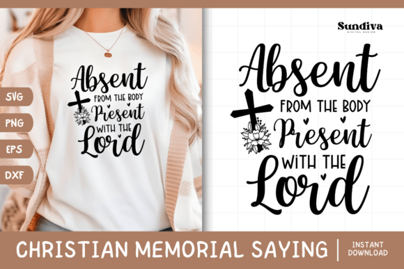 Christian Memorial Quote SVG 25: Crafts & Graphics for Meaningful Branding