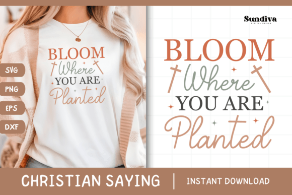 Christian Quote SVG: Faith Saying 20 for Crafts & Graphics