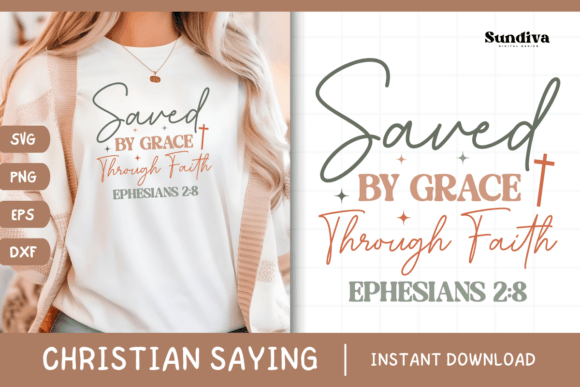 Christian Quote SVG: Faith Saying 25 for Crafts & Graphics