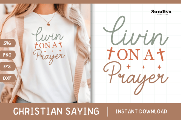 Christian Quote SVG – Faith Saying 5 for Crafts & Graphics