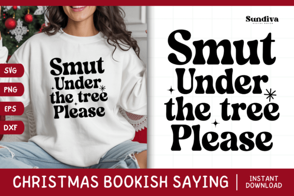 Christmas Bookish Quote SVG 2: Graphics for Crafts-Driven Branding