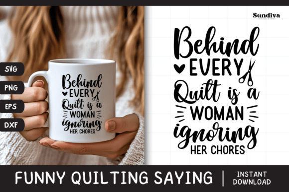 Funny Quilting Quote SVG 6: Graphics for Crafts That Actually Sell