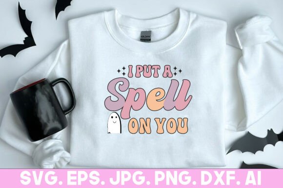 I Put a Spell on You Witch Quote SVG: Graphics for Crafts