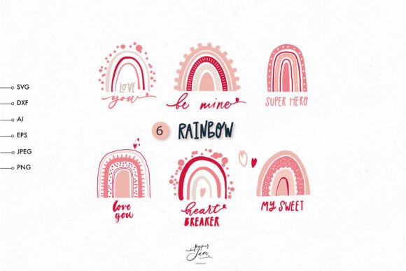 Rainbow SVG Rainbow Quote Svg: Graphics for Crafts & Local Branding