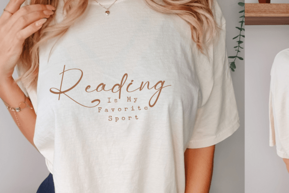 Reading Is My Favorite Sport SVG