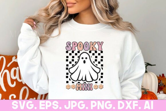 Spooky Mini Halloween Kids Quote SVG: Graphics for Crafts & Content